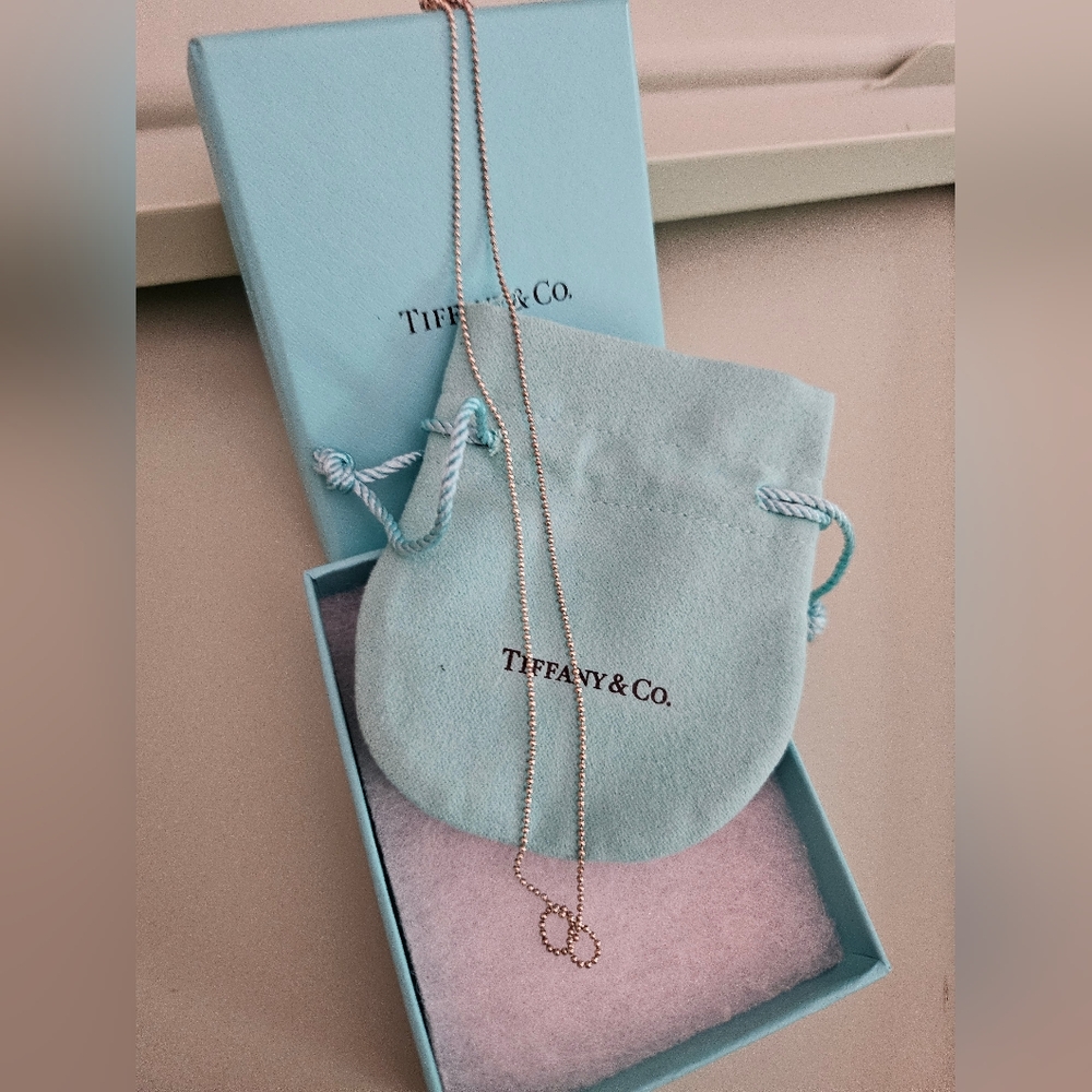 Tiffany & Co. Silver Beaded Necklace